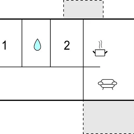 Сasa de vacaciones Two-bedroom In Tranekar Tranekær